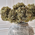 Muted Green Hydrangea Display Stem - 52 cm - view 2