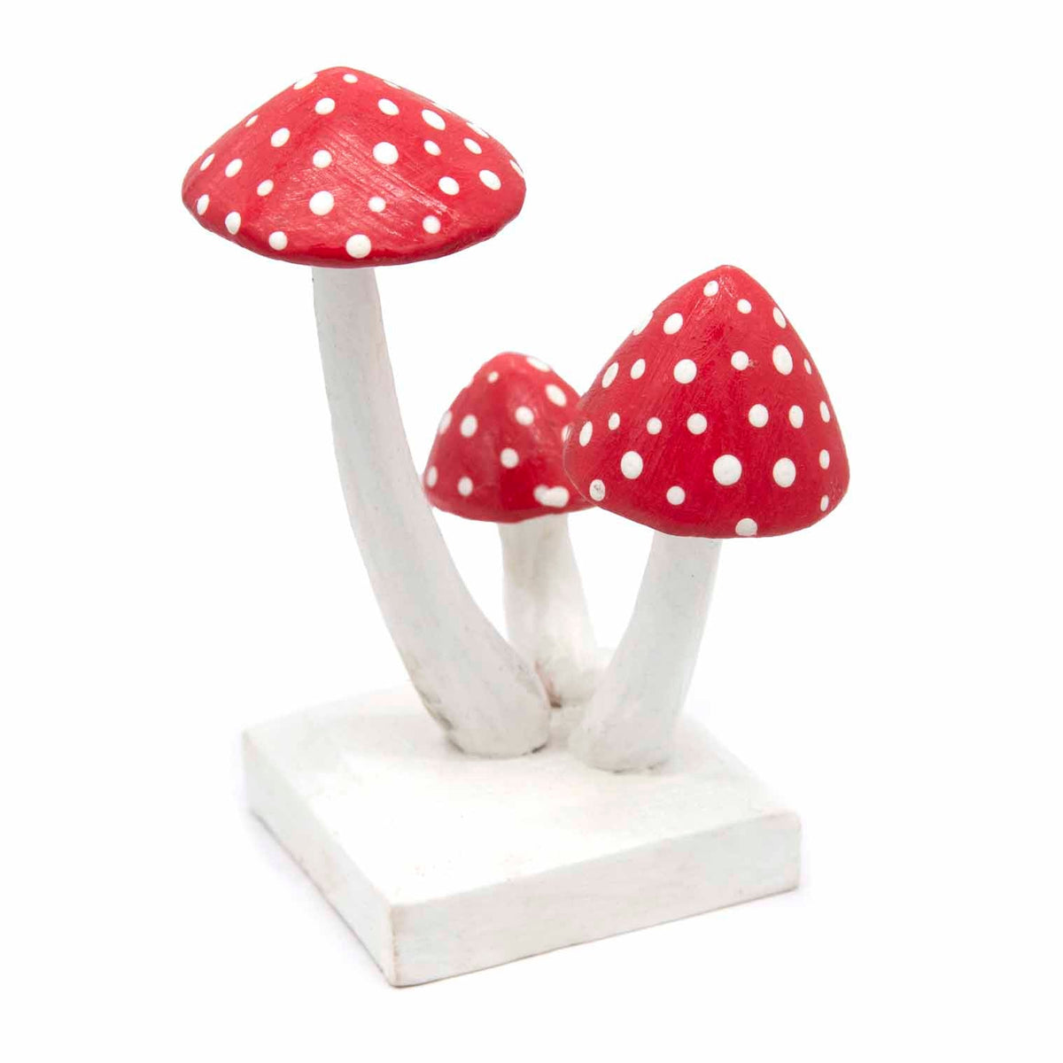 Three Redcaps Woodland Wood Ornament - 11 cm - view 3