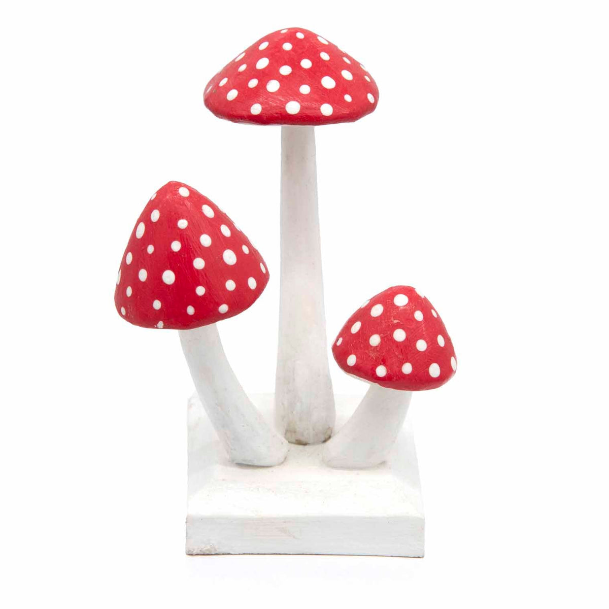 Three Redcaps Woodland Wood Ornament - 11 cm - view 2