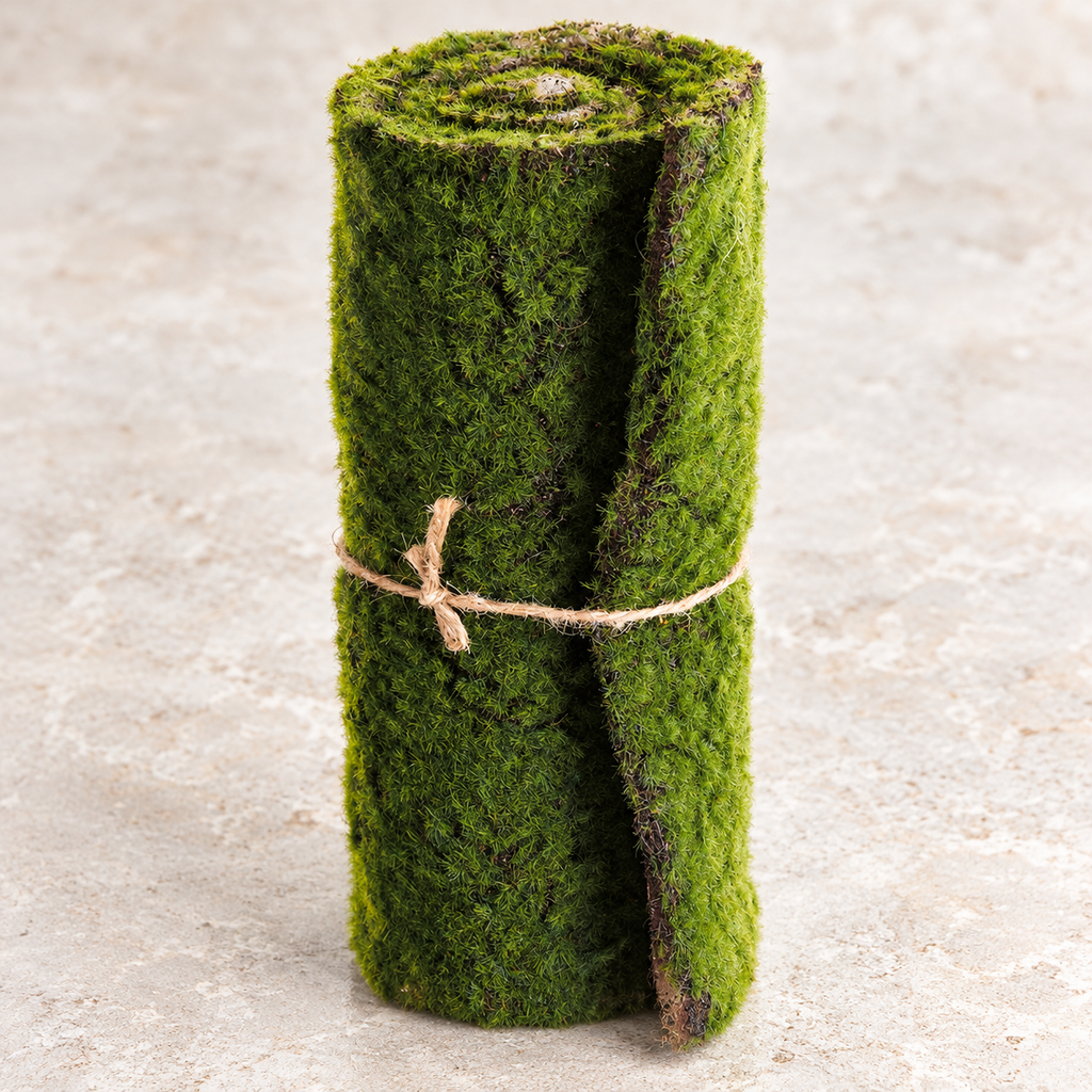 Green Moss-Effect Decorative Sheet
