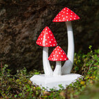 Three Redcaps Woodland Wood Ornament - 11 cm - view 1