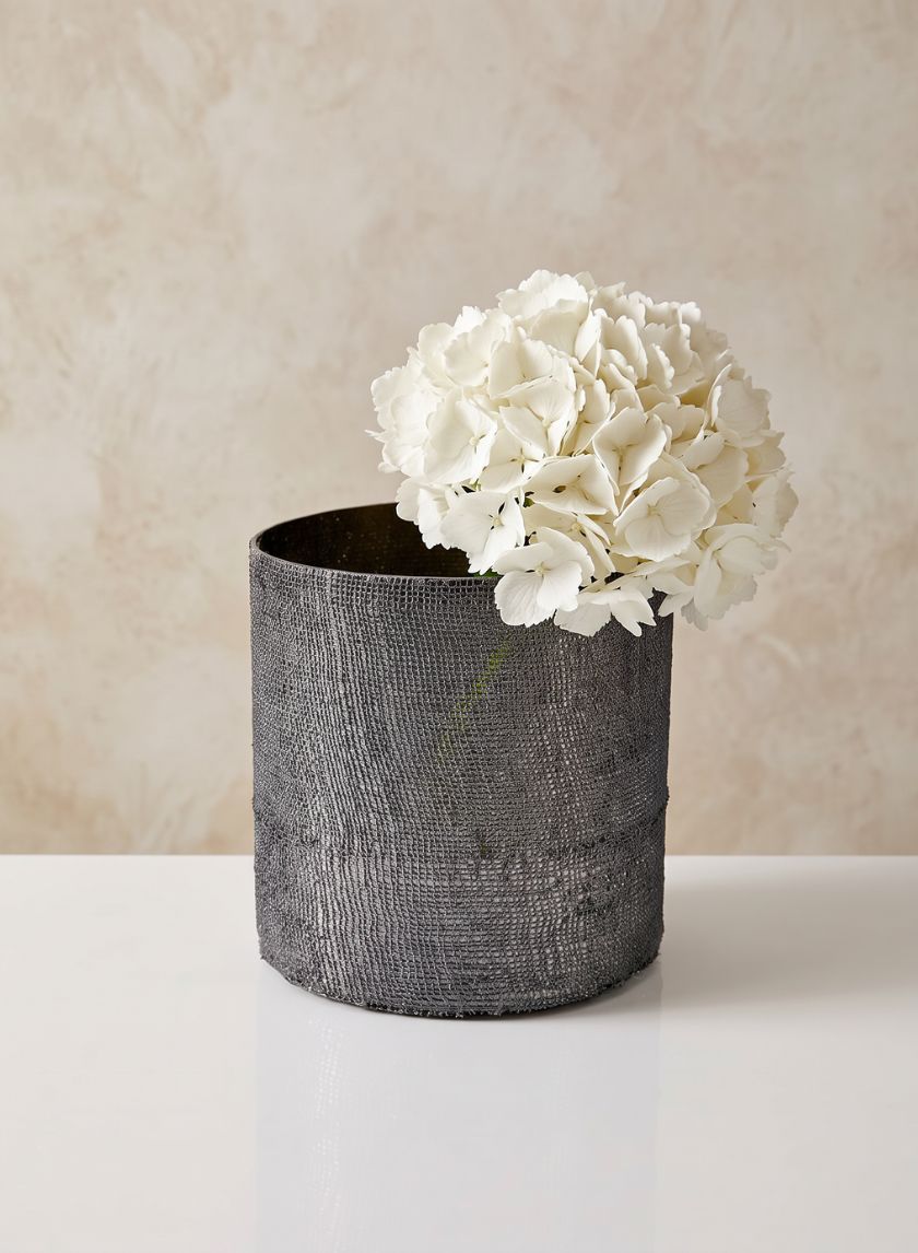 Weathered-Texture Glass Accent Vessel - 13 cm - view 1