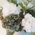 Muted Green Hydrangea Display Stem - 52 cm - view 4
