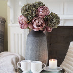 Muted Green Hydrangea Display Stem - 52 cm - view 5