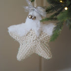 Soft-Shimmer Star and Stocking Ornaments - Set of 2 - view 2