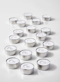 White Tealight Candles in Metal Cups - Pack of 50 - view 1